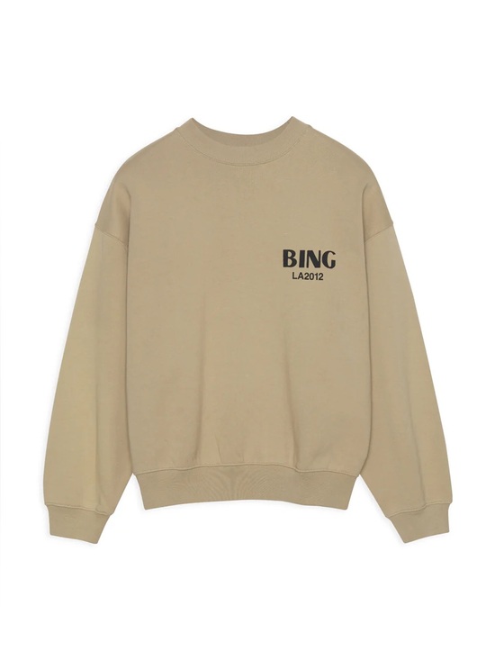 Anine Bing Tops - Anine Bing Jaci Camel Sweatshirt XS
